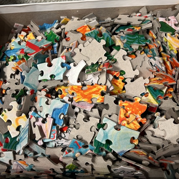 The New Yorker jigsaw puzzle Postcard Impressionism- out of print - Picture 4 of 4